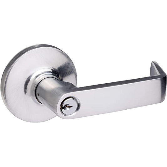 ED-LHL500-US26D Lever Exit Device Trim with Entry Function in Satin